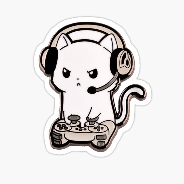 Cats can play too Sticker