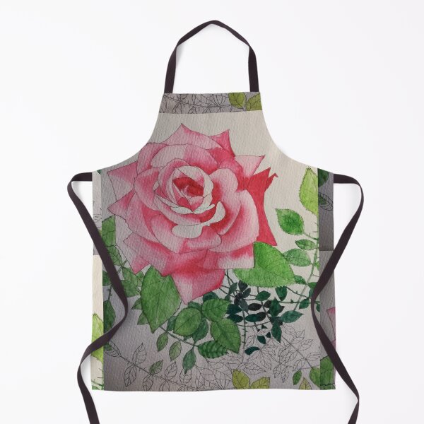 Item preview, Pink rose watercolor painting designed and sold by esvb.