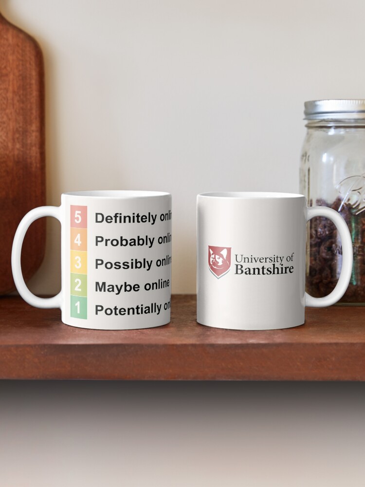 Alternate view of Lecture levels Coffee Mug