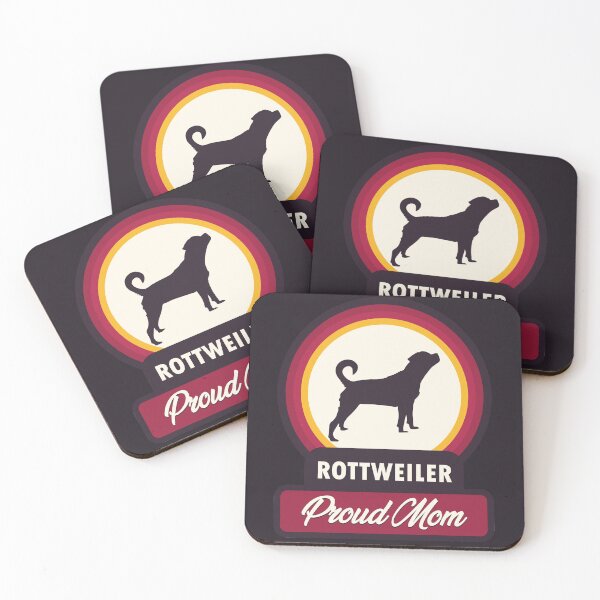 Item preview, Proud Mom of a Rottweiler funny dog quotes designed and sold by cutefashion.