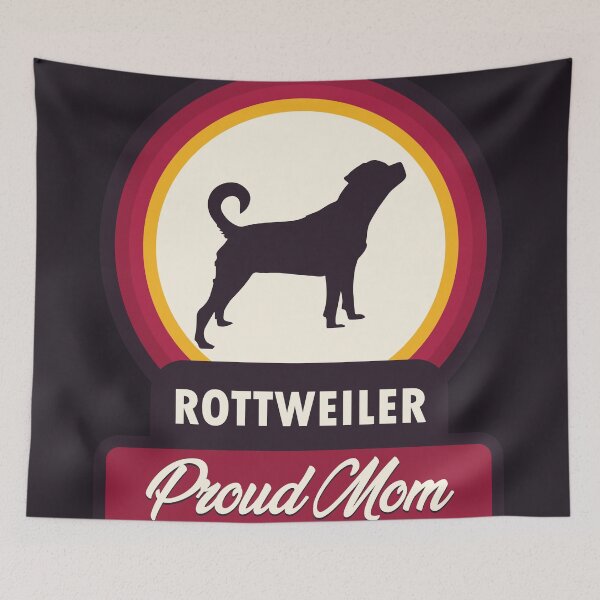 Item preview, Proud Mom of a Rottweiler funny dog quotes designed and sold by cutefashion.