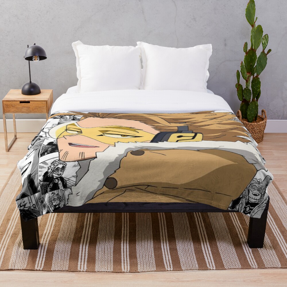 "hawks manga collage " Throw Blanket for Sale by Myzartz Redbubble