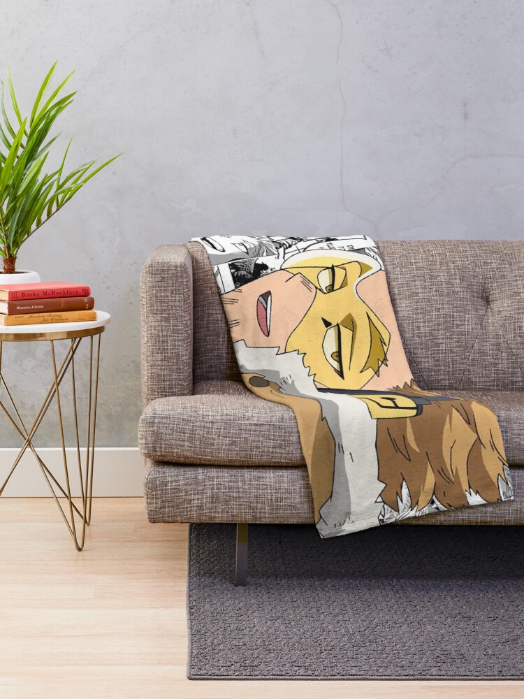 "hawks manga collage " Throw Blanket for Sale by Myzartz Redbubble