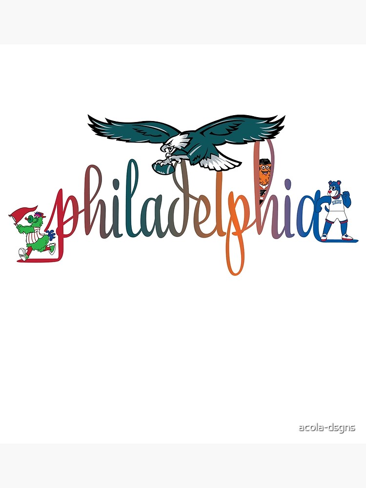 Philadelphia Eagles Mascot Swoop Greeting Card for Sale by jhco
