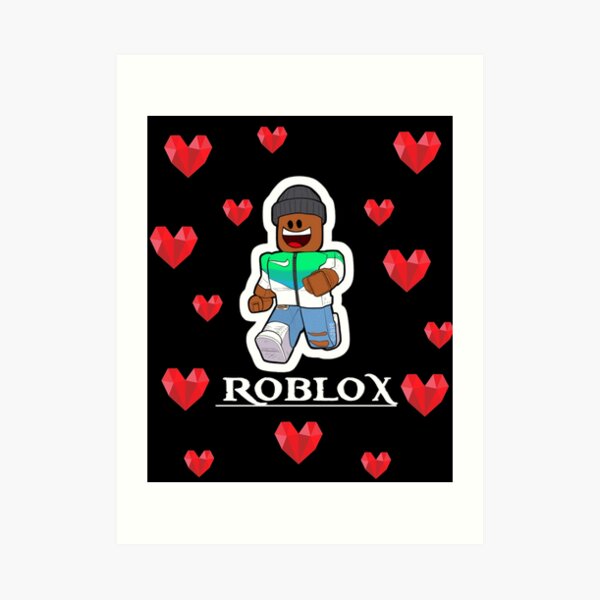 Denis Roblox Art Prints Redbubble - top 10 roblox youtubers with over 1 million subscribers itsfunneh gamingwithjen sis vs bro youtube