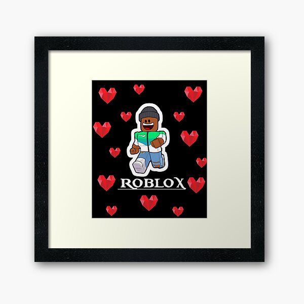Welcome To Bloxburg Roblox Framed Art Print By Overflowhidden Redbubble - roblox obby bowling