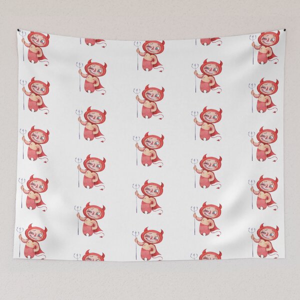 Item preview, Cute Demon Halloween designed and sold by TimeforGlow.