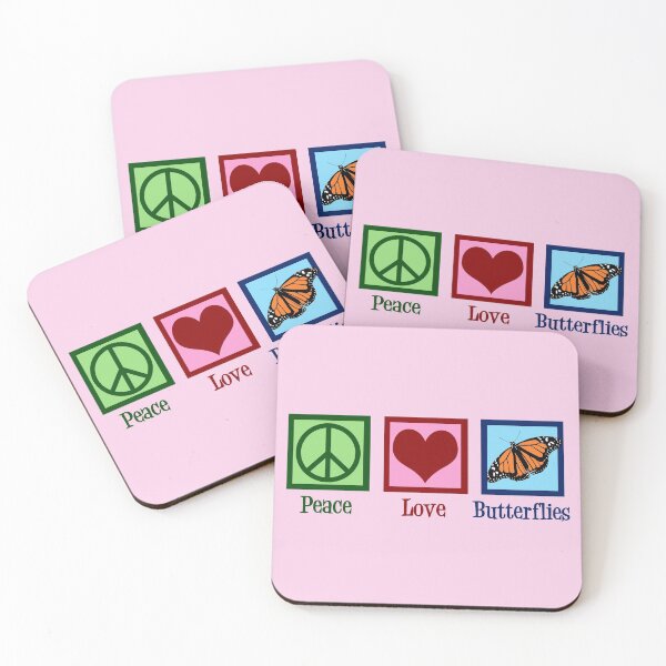 Item preview, Peace Love Butterflies designed and sold by Epic Love Designs.
