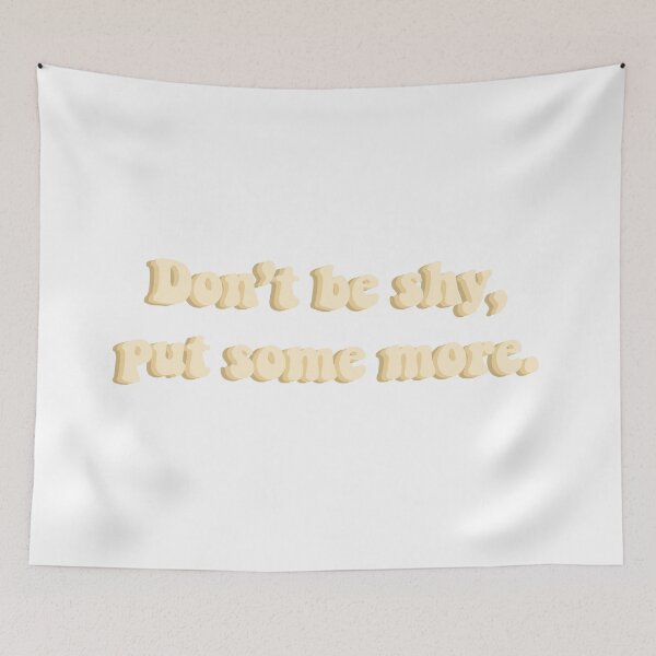 Item preview, Don’t be shy, put some more designed and sold by Leshlie Guzmán.