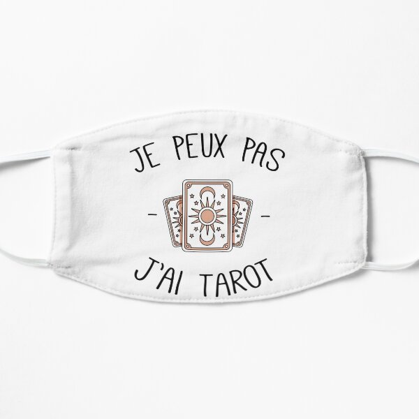 I can't, I have tarot Flat Mask
