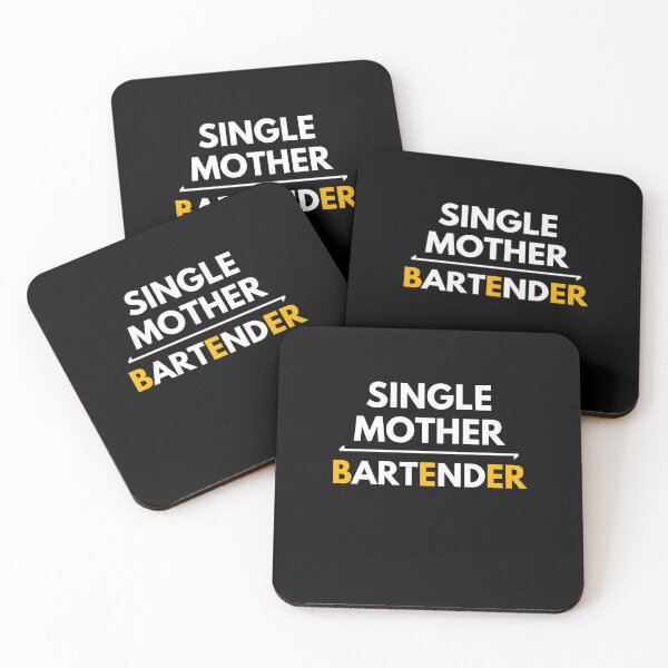 Item preview, Single mother and bartender occupation design designed and sold by AnujShah7.