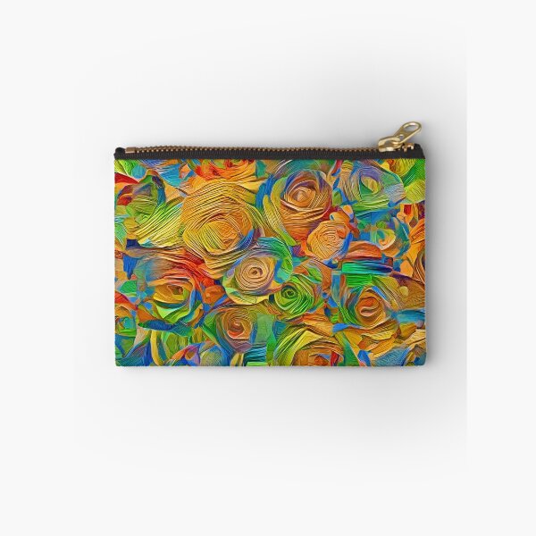Item preview, Fantasy floral abstract digital painting designed and sold by blackhalt.