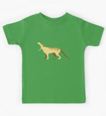 EXTINCT: Thylacine (Tasmanischer Tiger) Kinder T-Shirt