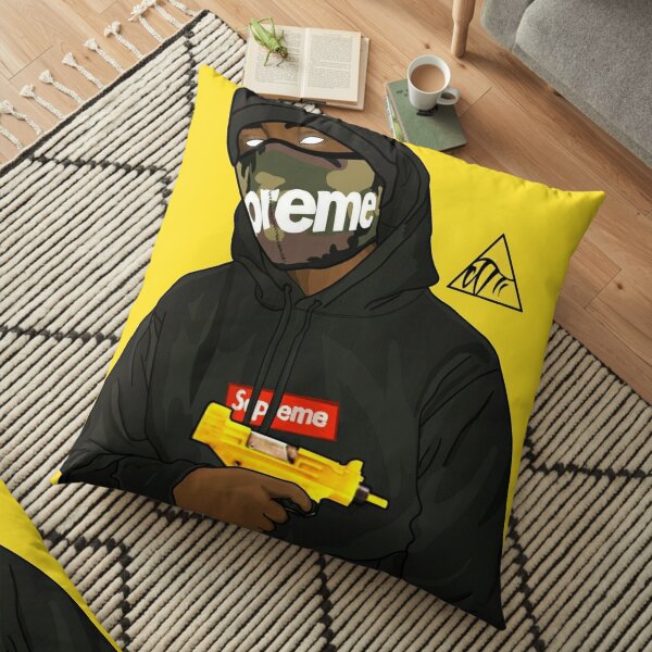 louis vuitton supreme pillow