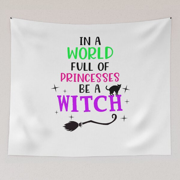 Item preview, In A World Full Of Princesses Be A Witch designed and sold by jpjournals.