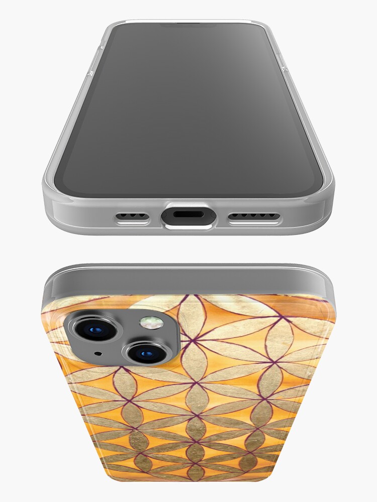 Alternate view of Flower of Life iPhone Case