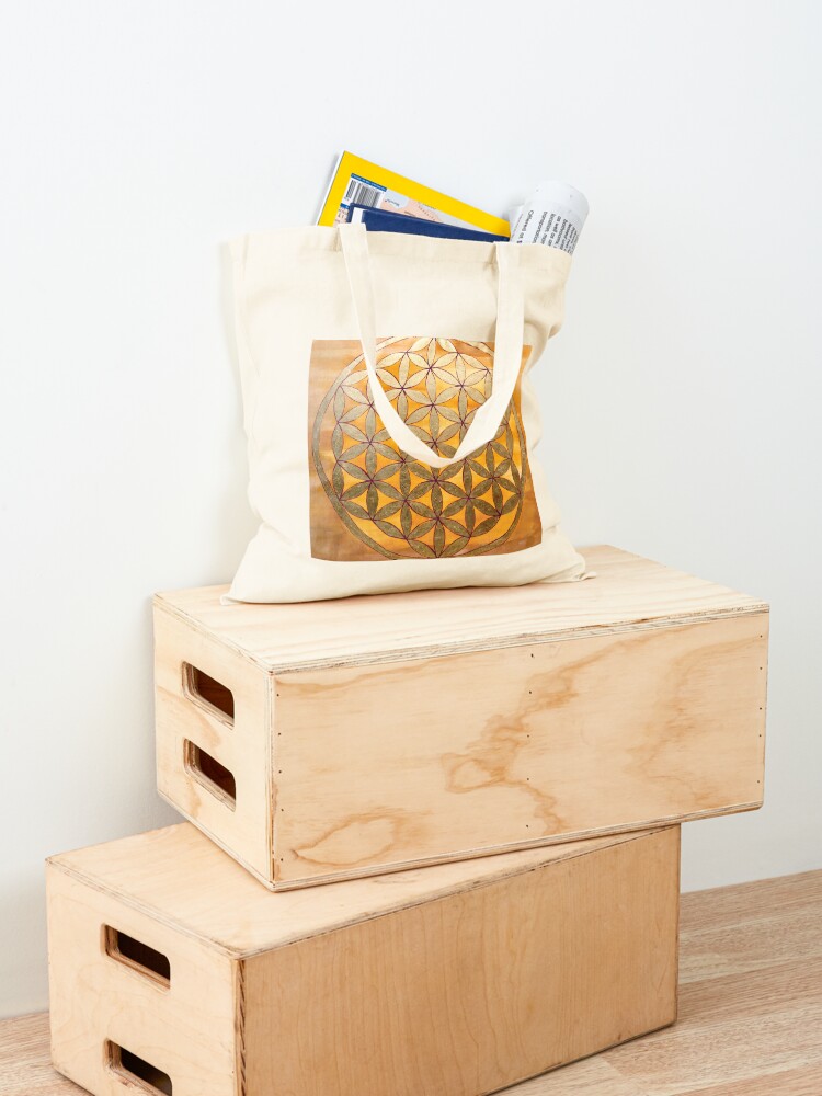 Alternate view of Flower of Life Tote Bag
