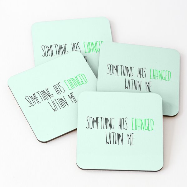 Item preview, Something has Changed Within Me designed and sold by Theatre Thoughts.