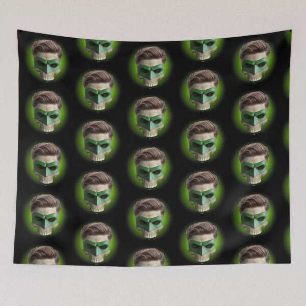 Aperçu de l'œuvre GREEN SKULL 01-01 - une lanterne créée et vendue par Radu-Gabriel.