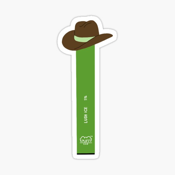 Puff Cowboy Sticker