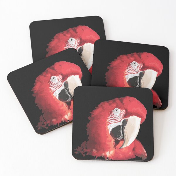 Item preview, Macaw Parrot Digital Portrait designed and sold by wendy4496.