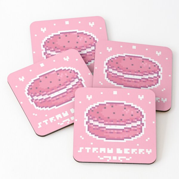 Item preview, Strawberry Macaron designed and sold by abitofkake.