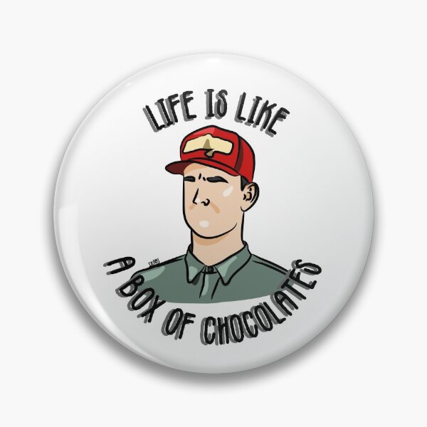 Item preview, Forrest Gump: Life is Like a Box of Chocolates designed and sold by Derbyverse.