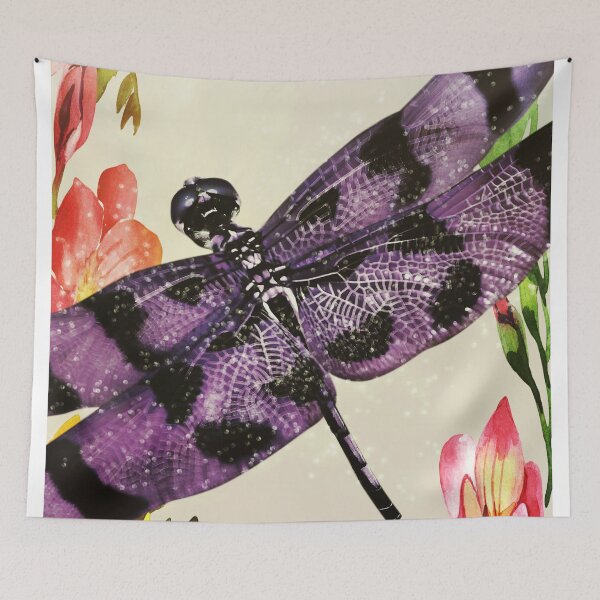 Artikelvorschau, Dragon Fly Floral entworfen und verkauft von Dormie.