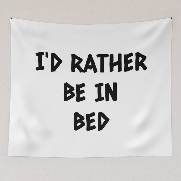 Item preview, Id Rather Be In Bed designed and sold by Happy  Holiday.