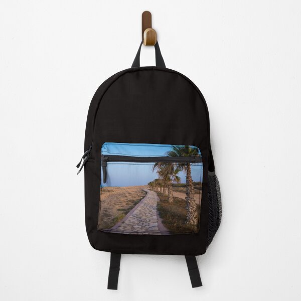 Item preview, Seaside Stone Path and Palm Trees designed and sold by Rae Tucker Photography & Designs.