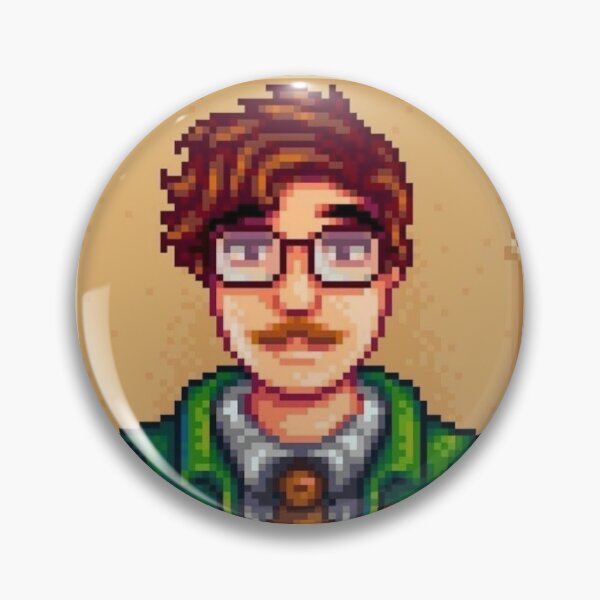 Item preview, Stardew Valley Harvey Portrait designed and sold by junimos.