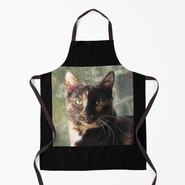 Item preview, Tortoiseshell cat looking at camera designed and sold by ljm000.
