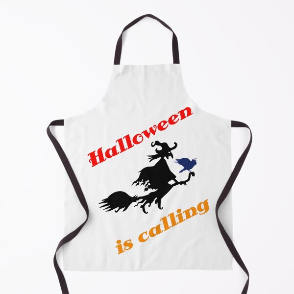 Item preview, Halloween is calling, witch and raven designed and sold by Bodino.
