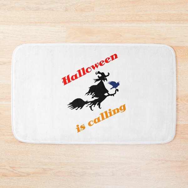 Item preview, Halloween is calling, witch and raven designed and sold by Bodino.