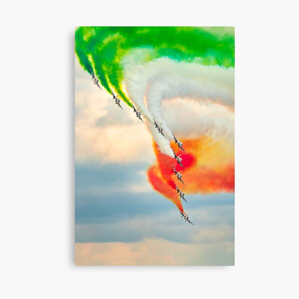 Le Frecce Tricolori Canvas Print
