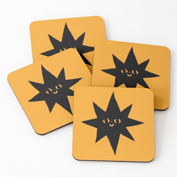 Item preview, Solid Cute Cartoon Star Ghost Dark designed and sold by GabiGikArt.