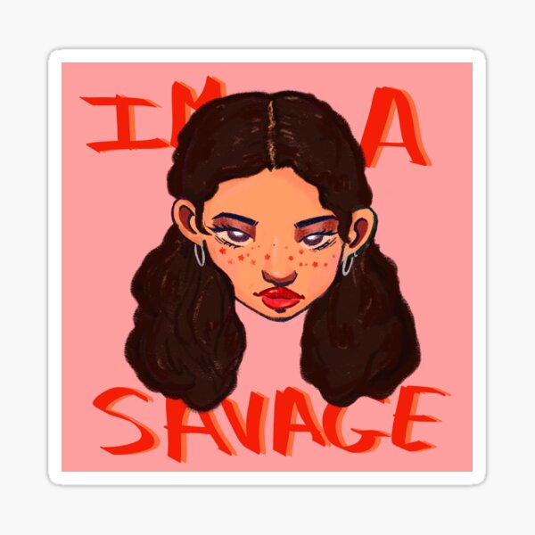Item preview, I'm a savage designed and sold by Megatu.