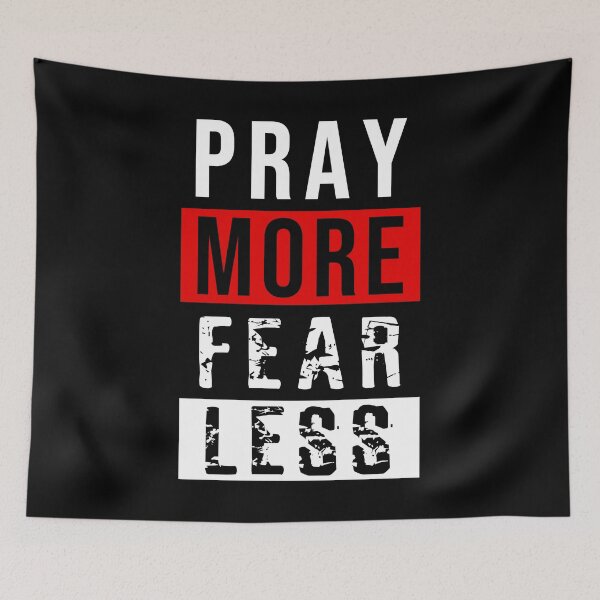 Item preview, Pray More Fear Less designed and sold by 4wordsmovement.