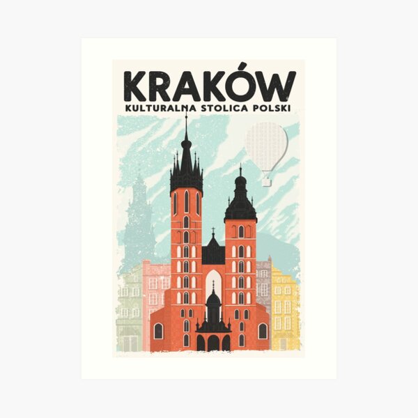 Krakow: Kulturalna Stolica Polski Art Print