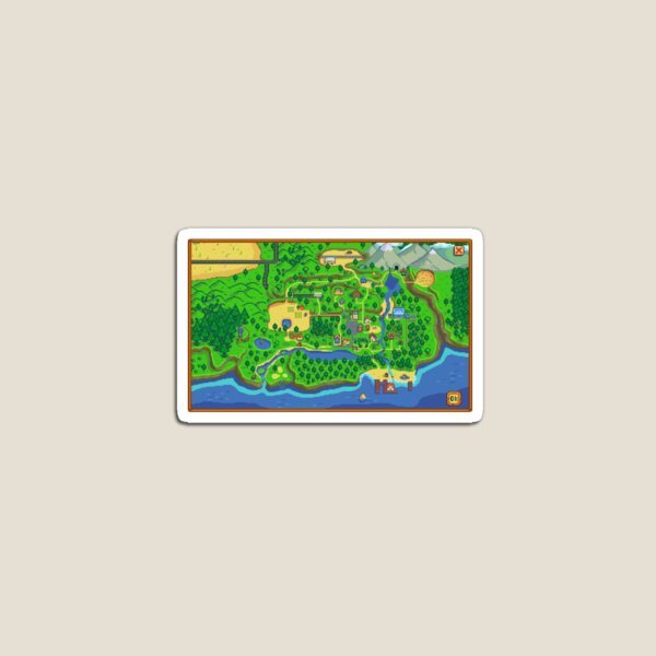 Aperçu de l'œuvre Stardew Valley: carte créée et vendue par junimos.