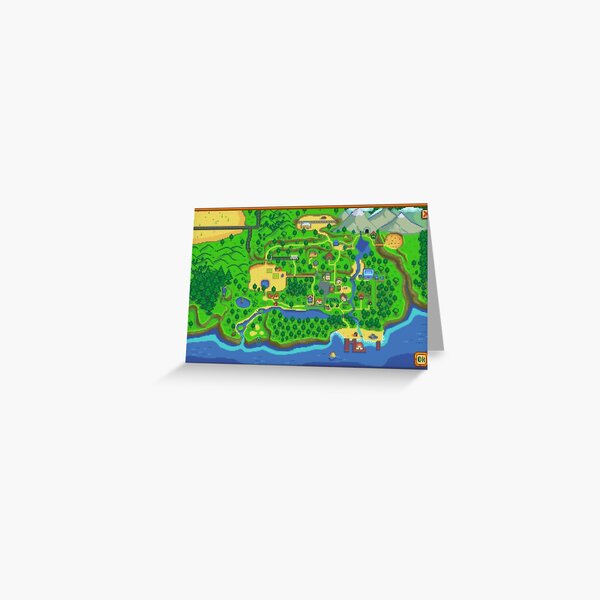 Item preview, Stardew Valley Map designed and sold by junimos.