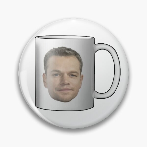 Item preview, Matt Damon Mug designed and sold by Arkrite.