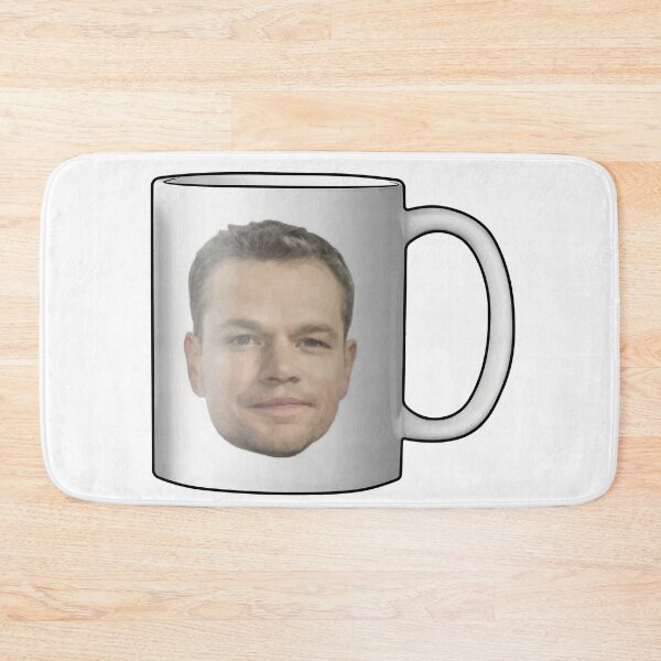 Item preview, Matt Damon Mug designed and sold by Arkrite.