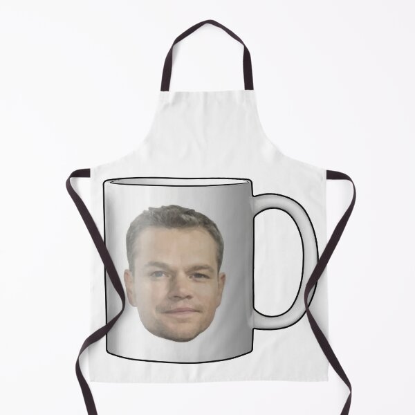 Item preview, Matt Damon Mug designed and sold by Arkrite.