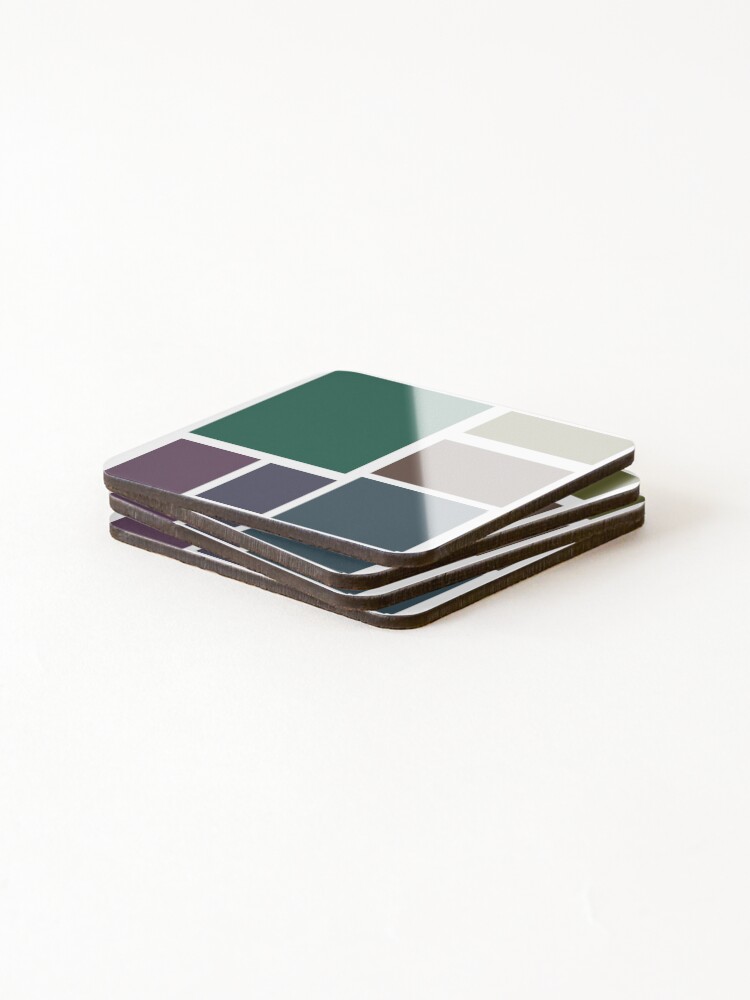 Thumbnail 4 of 5, Coasters (Set of 4), Colours designed and sold by TallTree.