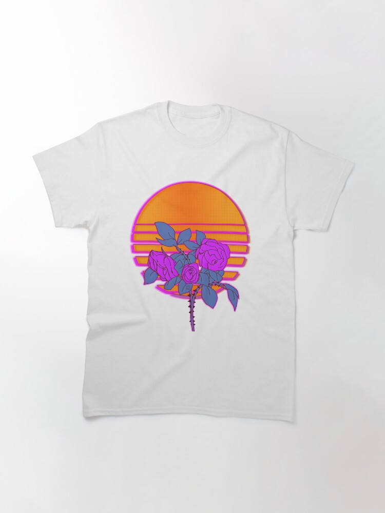 Alternate view of Shekinah Guab X T.Kanero - Purple Roses Vintage Set Classic T-Shirt