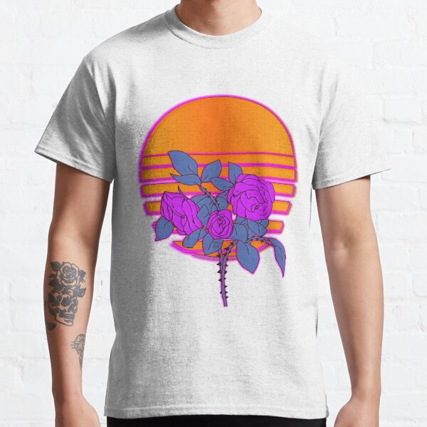 Shekinah Guab X T.Kanero - Purple Roses Vintage Set Classic T-Shirt