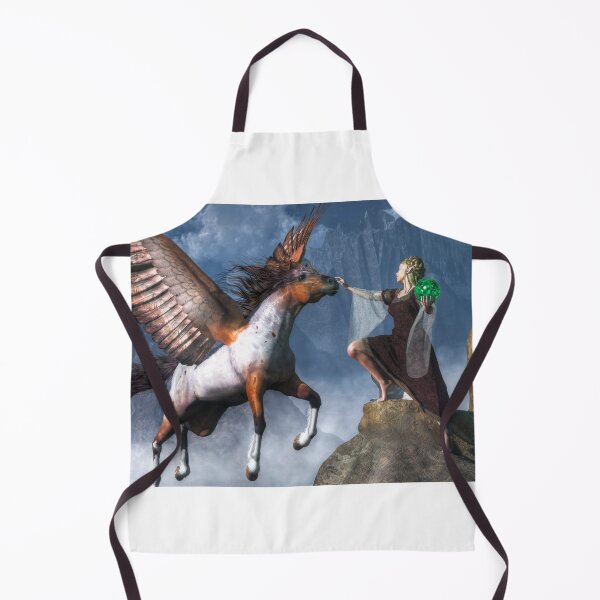 Item preview, Elf Summoning a Pegasus designed and sold by Daniel Eskridge.