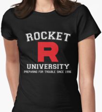 Team Rocket University Women's Fitted T-Shirt