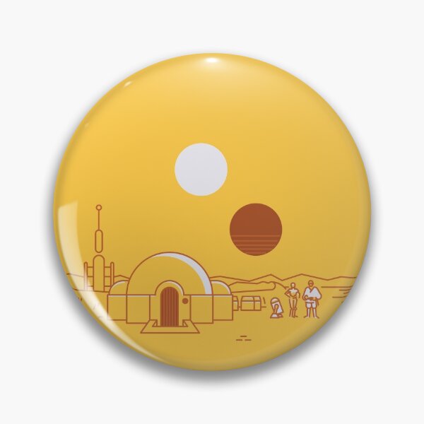 Item preview, Tatooine vintage travel  designed and sold by chillstudio.
